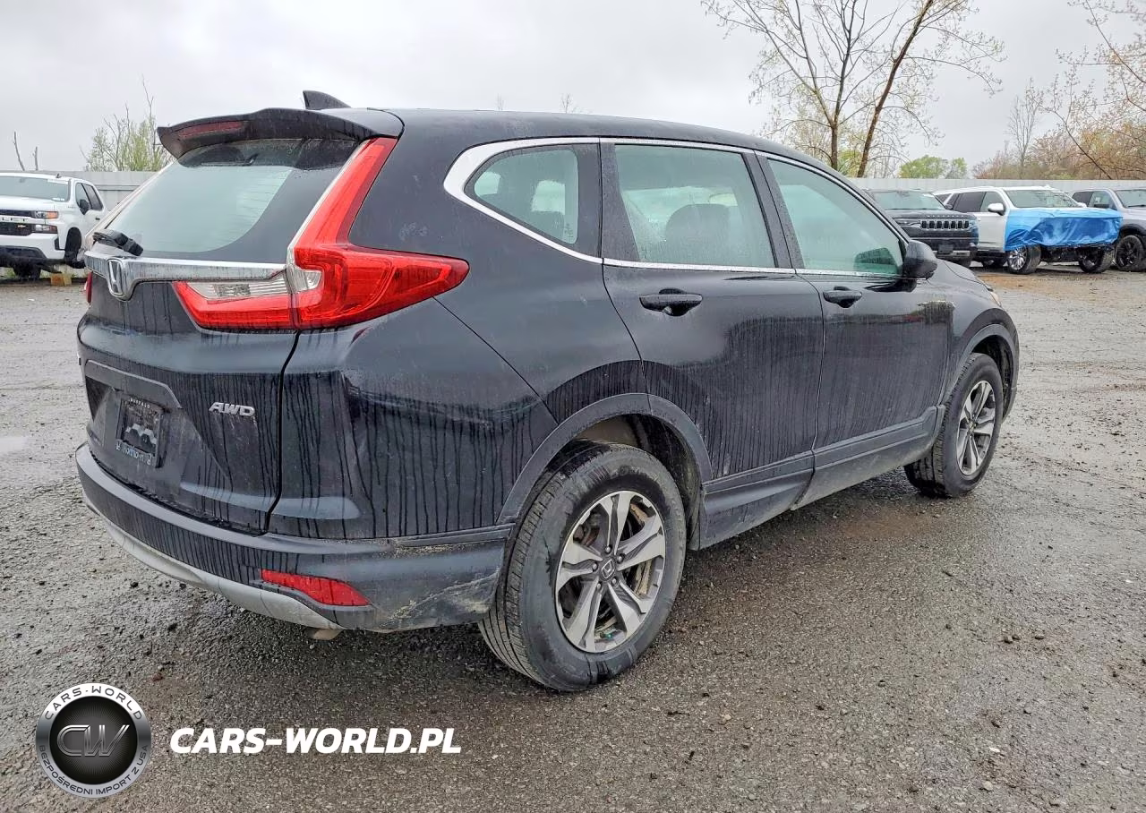 2018 Honda Cr-V Lx VIN:2HKRW6H37JH206556 - 3