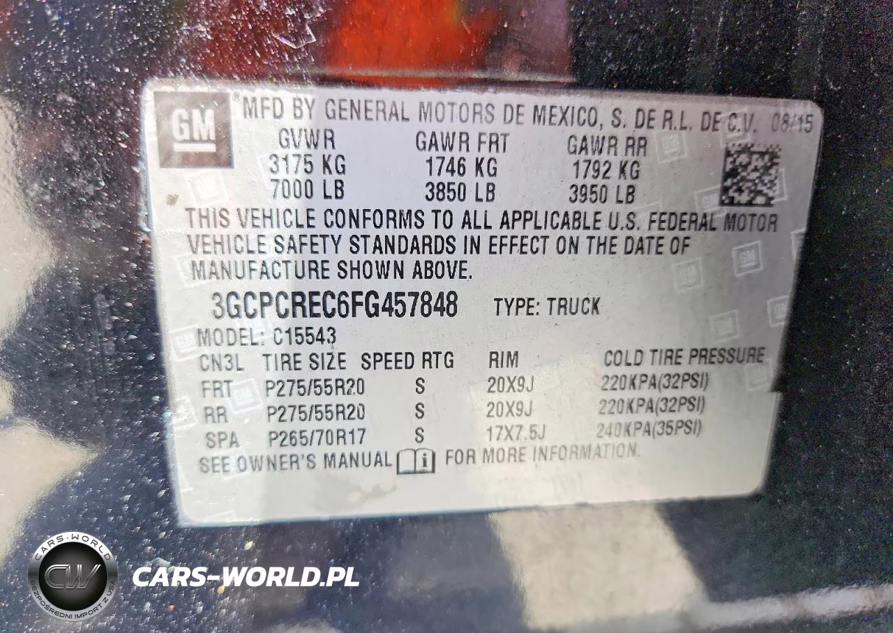 2015 Chevrolet Silverado C1500 Lt VIN:3GCPCREC6FG457848 - 13