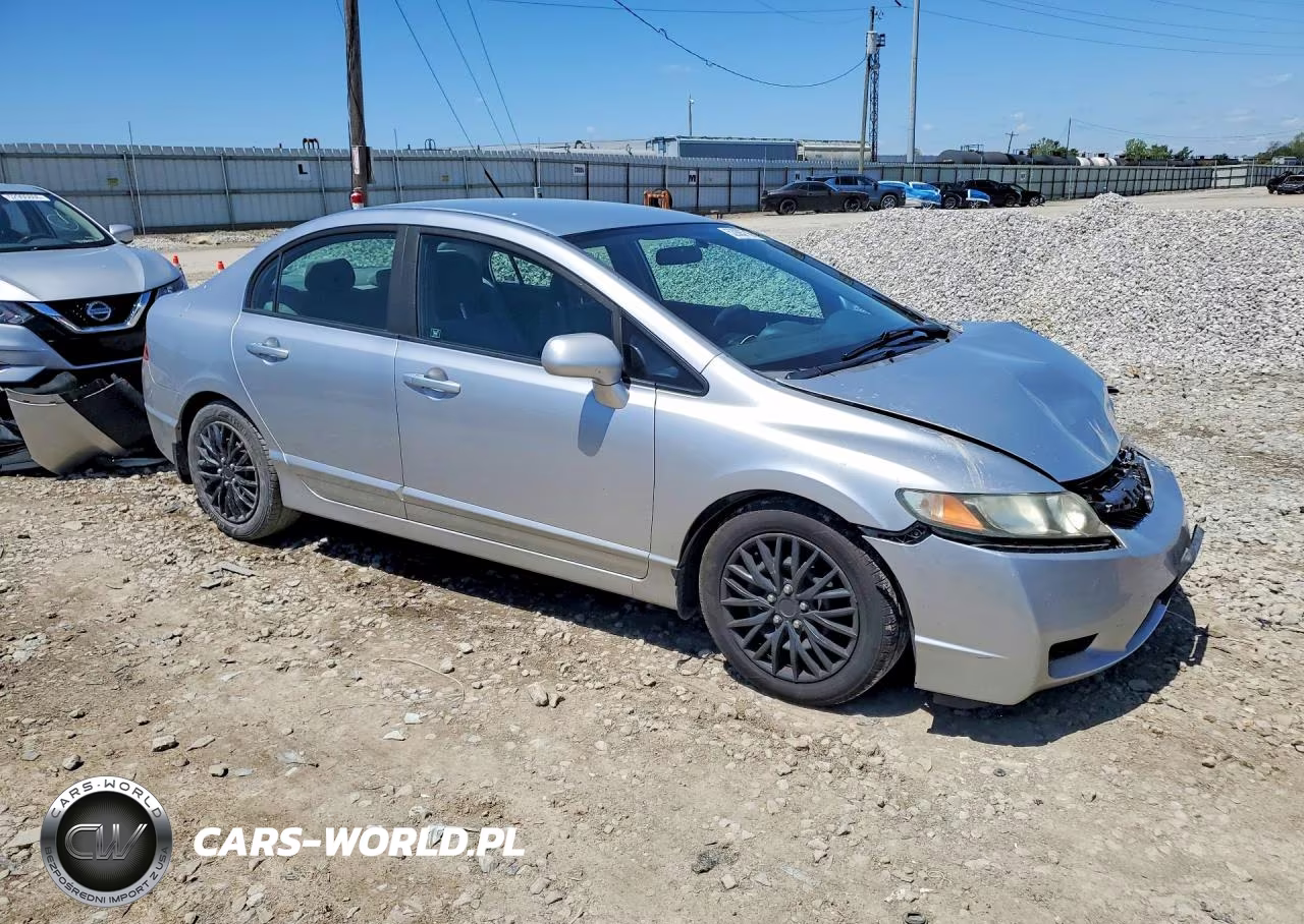 2009 Honda Civic Lx VIN:19XFA16509E033150 - 4