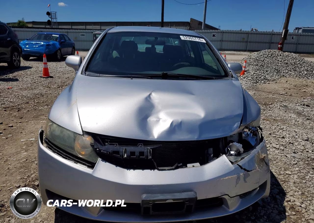 2009 Honda Civic Lx VIN:19XFA16509E033150 - 5