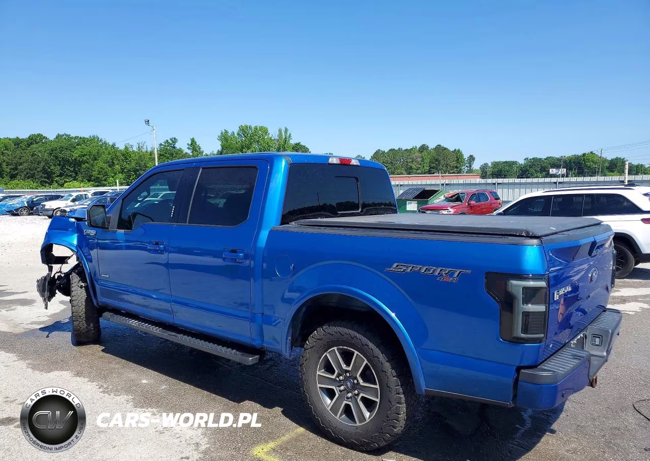 2015 Ford F150 Supercrew VIN:1FTEW1EP0FKD16592 - 2