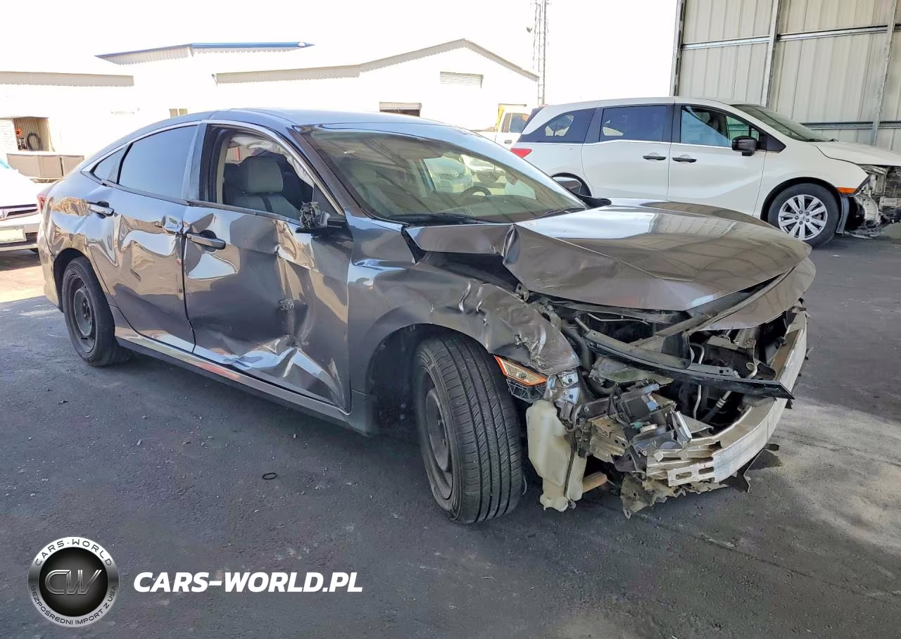 2019 Honda Civic Lx VIN:19XFC2F68KE211403 - 4