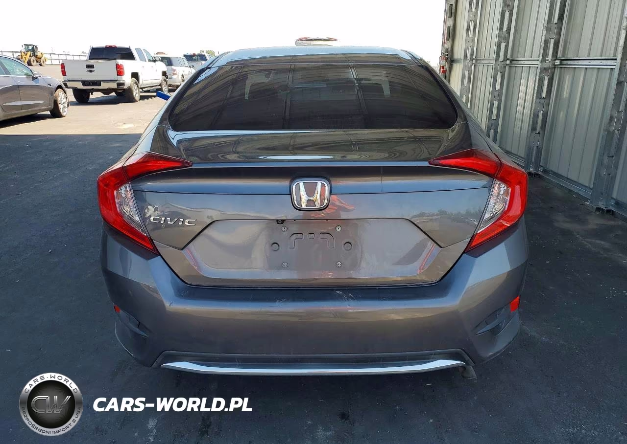 2019 Honda Civic Lx VIN:19XFC2F68KE211403 - 6