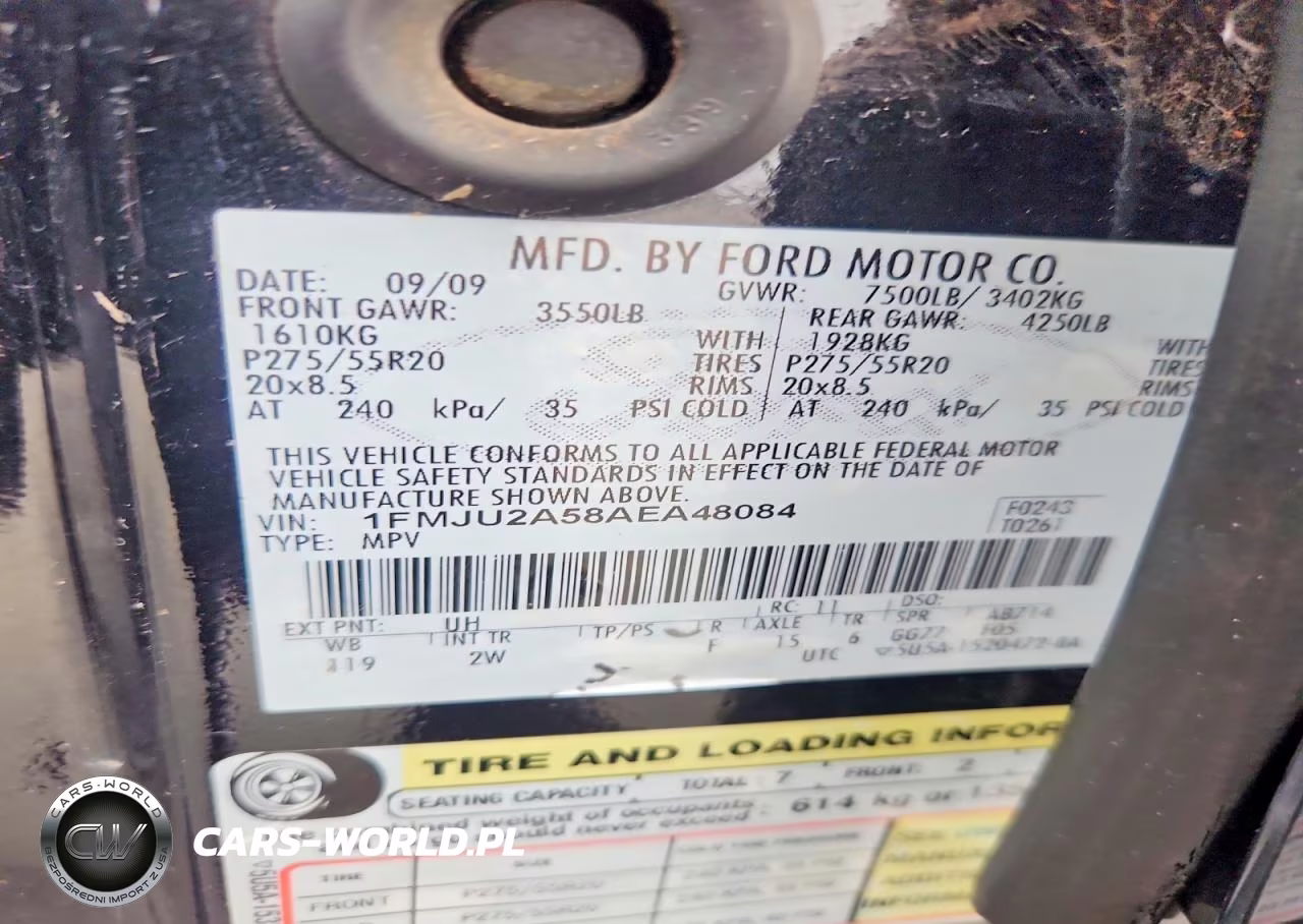 2010 Ford Expedition Limited VIN:1FMJU2A58AEA48084 - 13