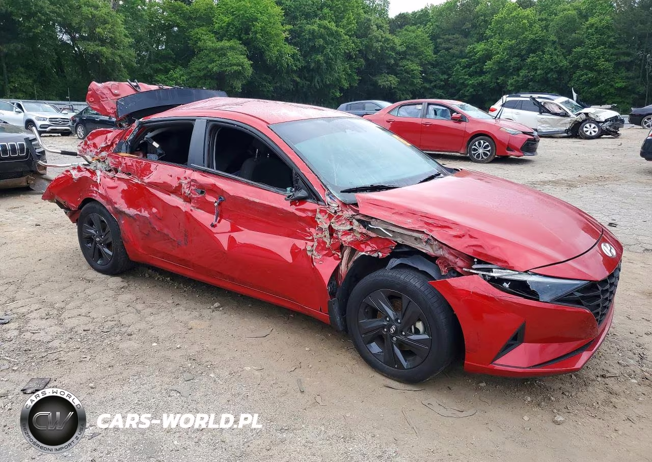 2023 Hyundai Elantra Sel VIN:5NPLM4AG2PH114454 - 4