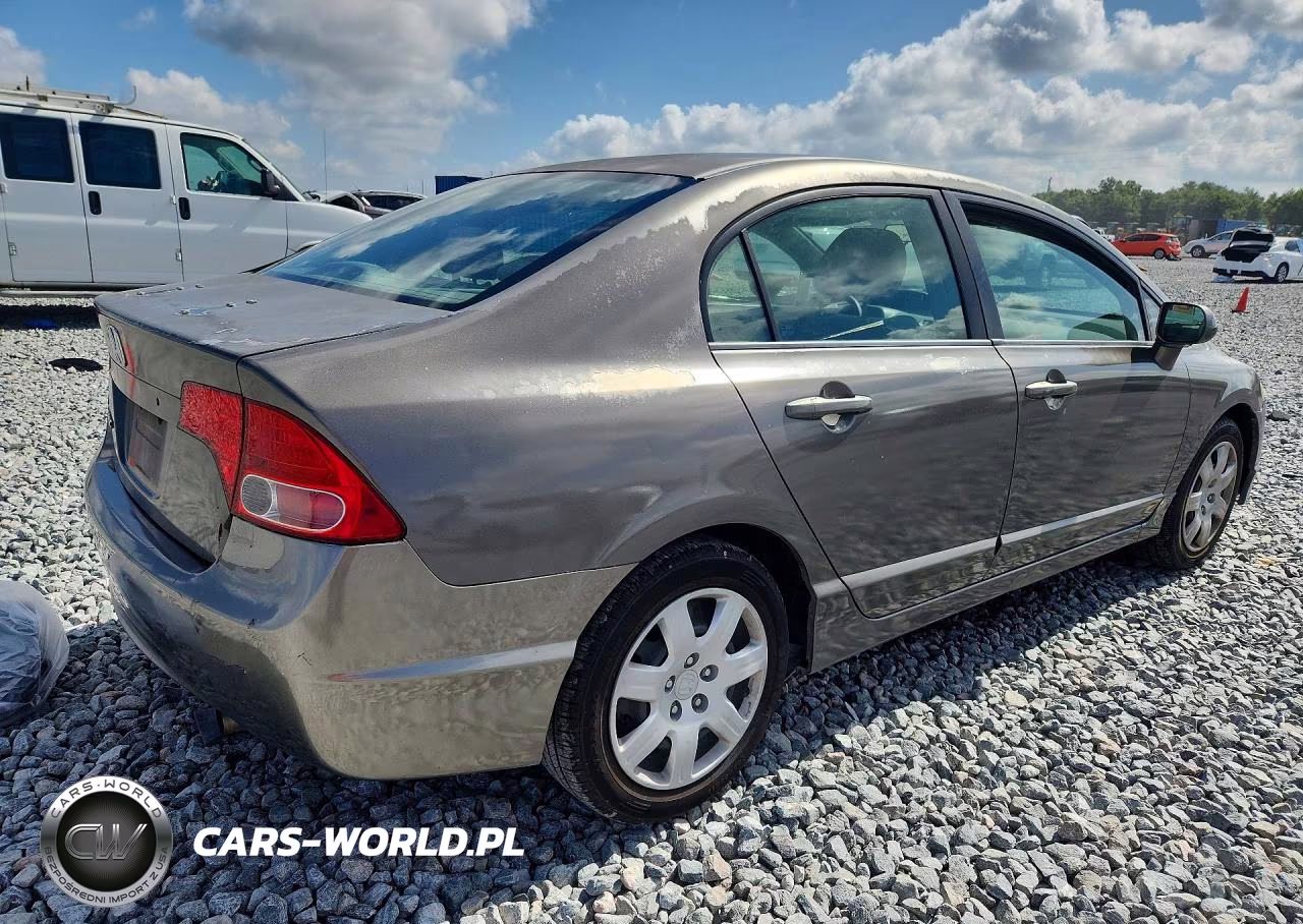 2007 Honda Civic Lx VIN:1HGFA16577L125720 - 3