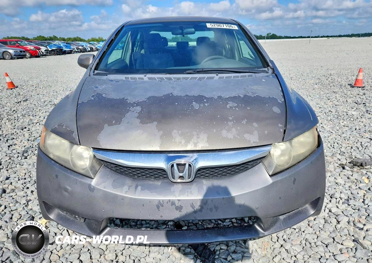 2007 Honda Civic Lx VIN:1HGFA16577L125720 - 5