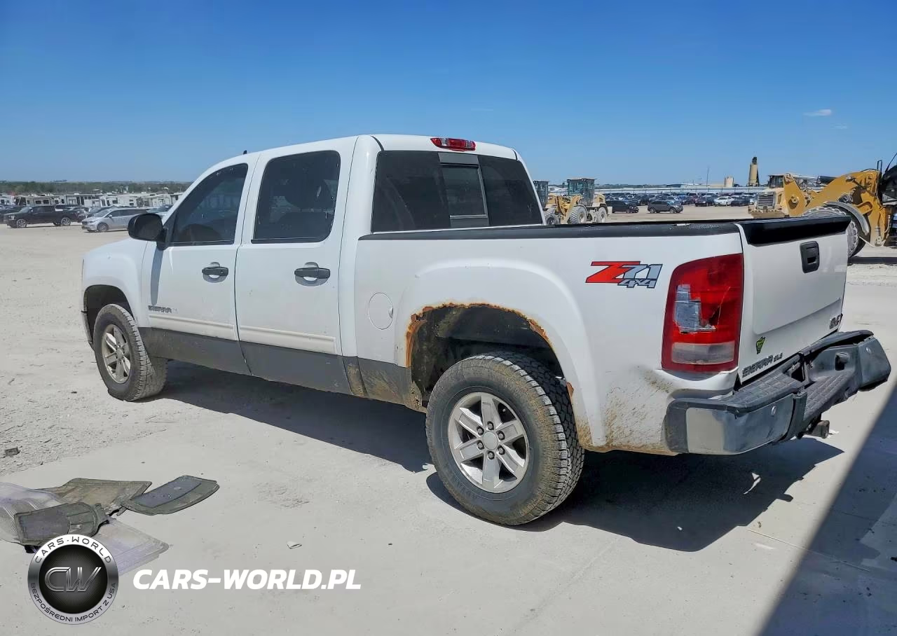2011 GMC Sierra K1500 Sle VIN:3GTP2VE33BG113626 - 2