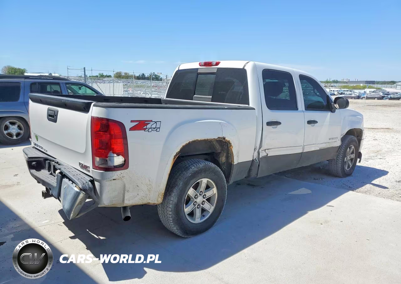2011 GMC Sierra K1500 Sle VIN:3GTP2VE33BG113626 - 3