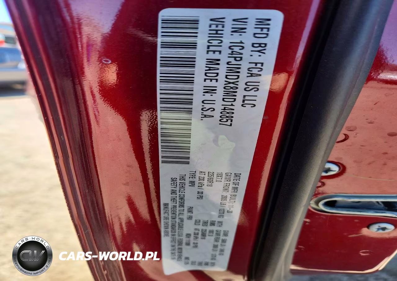 2021 Jeep Cherokee Limited VIN:1C4PJMDX8MD148857 - 13
