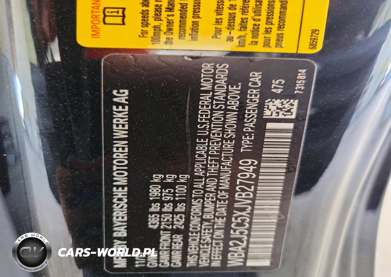 2018 BMW M240I VIN:WBA2J5C5XJVB27949 - 12