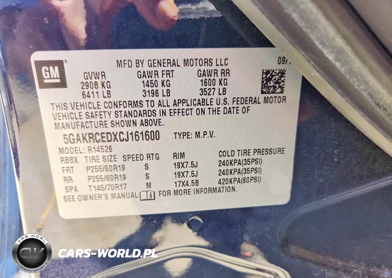 2012 Buick Enclave VIN:5GAKRCEDXCJ161600 - 13