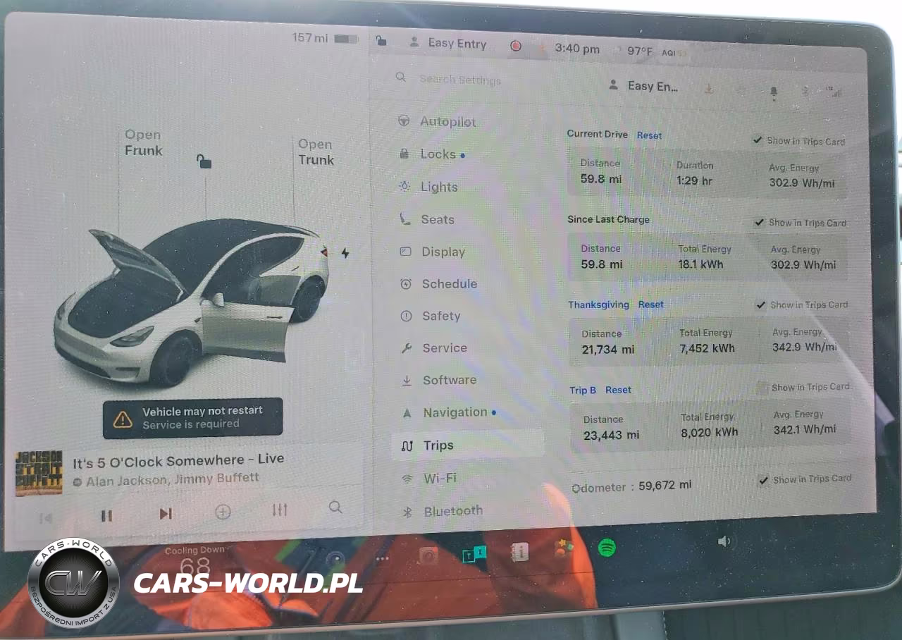 2022 Tesla Model Y VIN:7SAYGDEFXNF312387 - 9