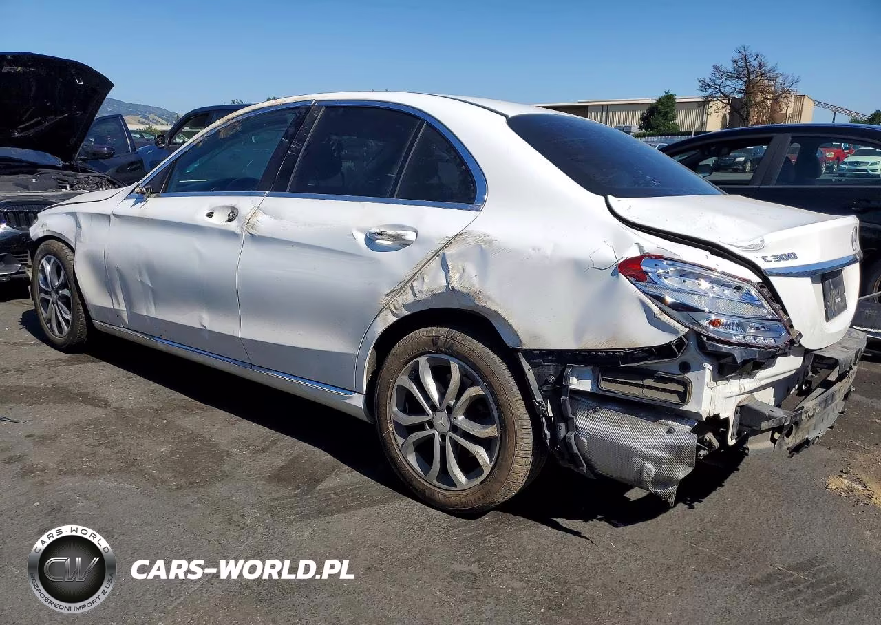 2017 Mercedes-Benz C 300 VIN:55SWF4JB7HU203558 - 2