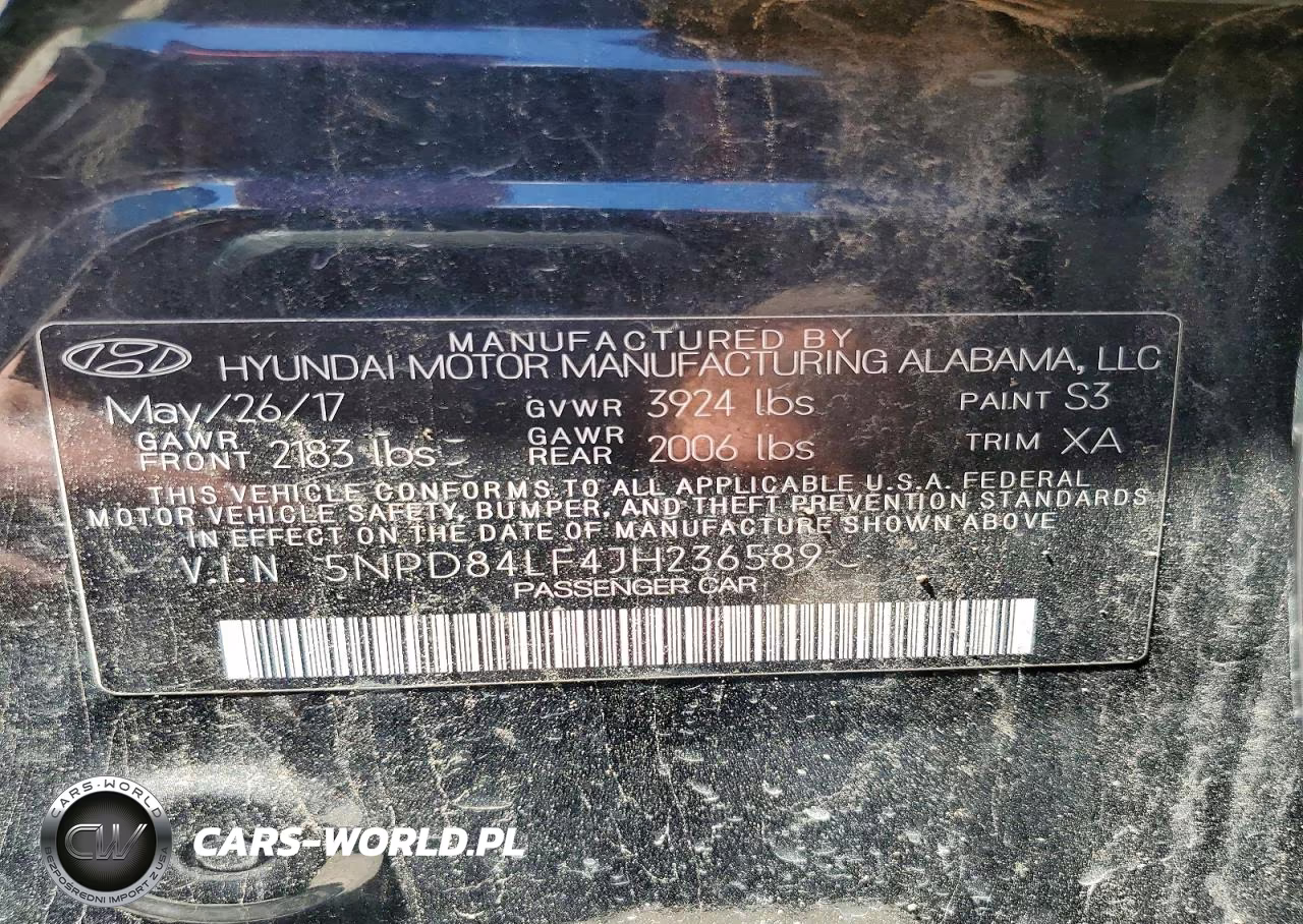 2018 Hyundai Elantra Sel VIN:5NPD84LF4JH236589 - 12