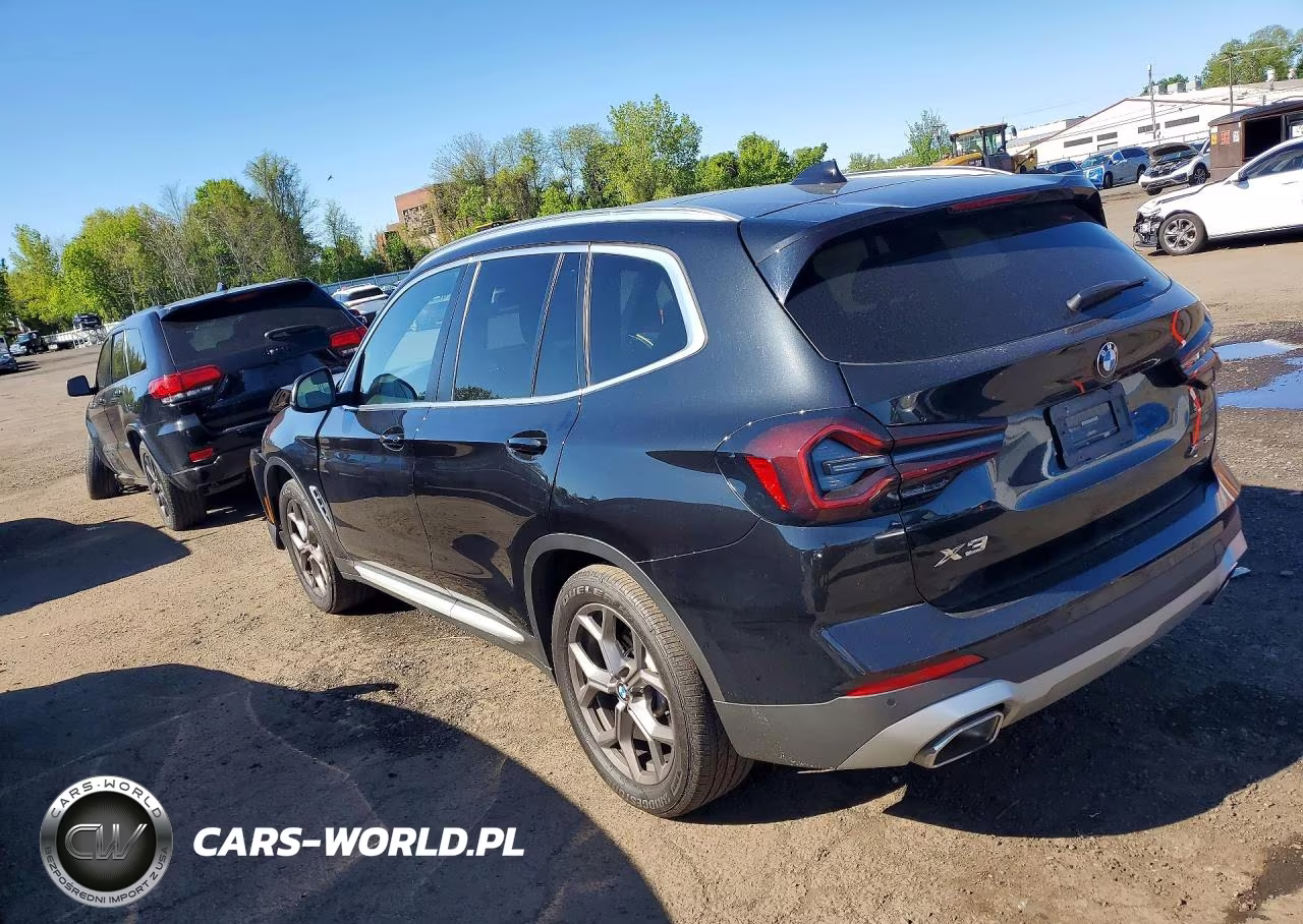 2022 BMW X3 xDrive30I VIN:5UX53DP01N9N36824 - 2