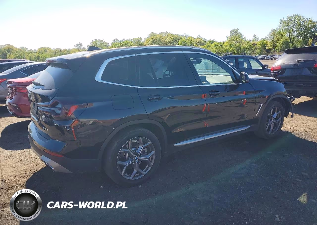 2022 BMW X3 xDrive30I VIN:5UX53DP01N9N36824 - 3
