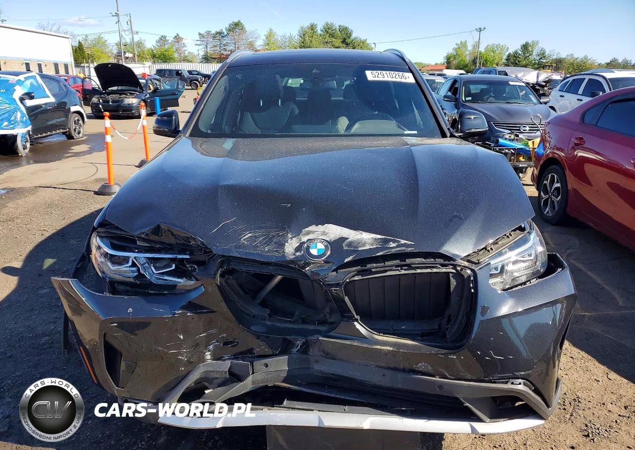 2022 BMW X3 xDrive30I VIN:5UX53DP01N9N36824 - 5