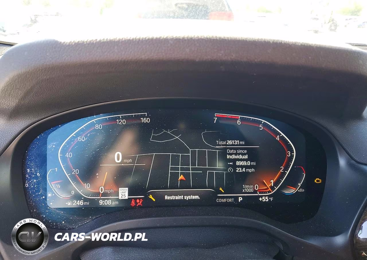 2022 BMW X3 xDrive30I VIN:5UX53DP01N9N36824 - 9