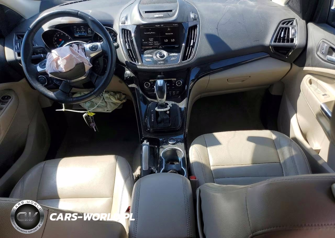 2014 Ford Escape Titanium VIN:1FMCU0J9XEUD80670 - 8