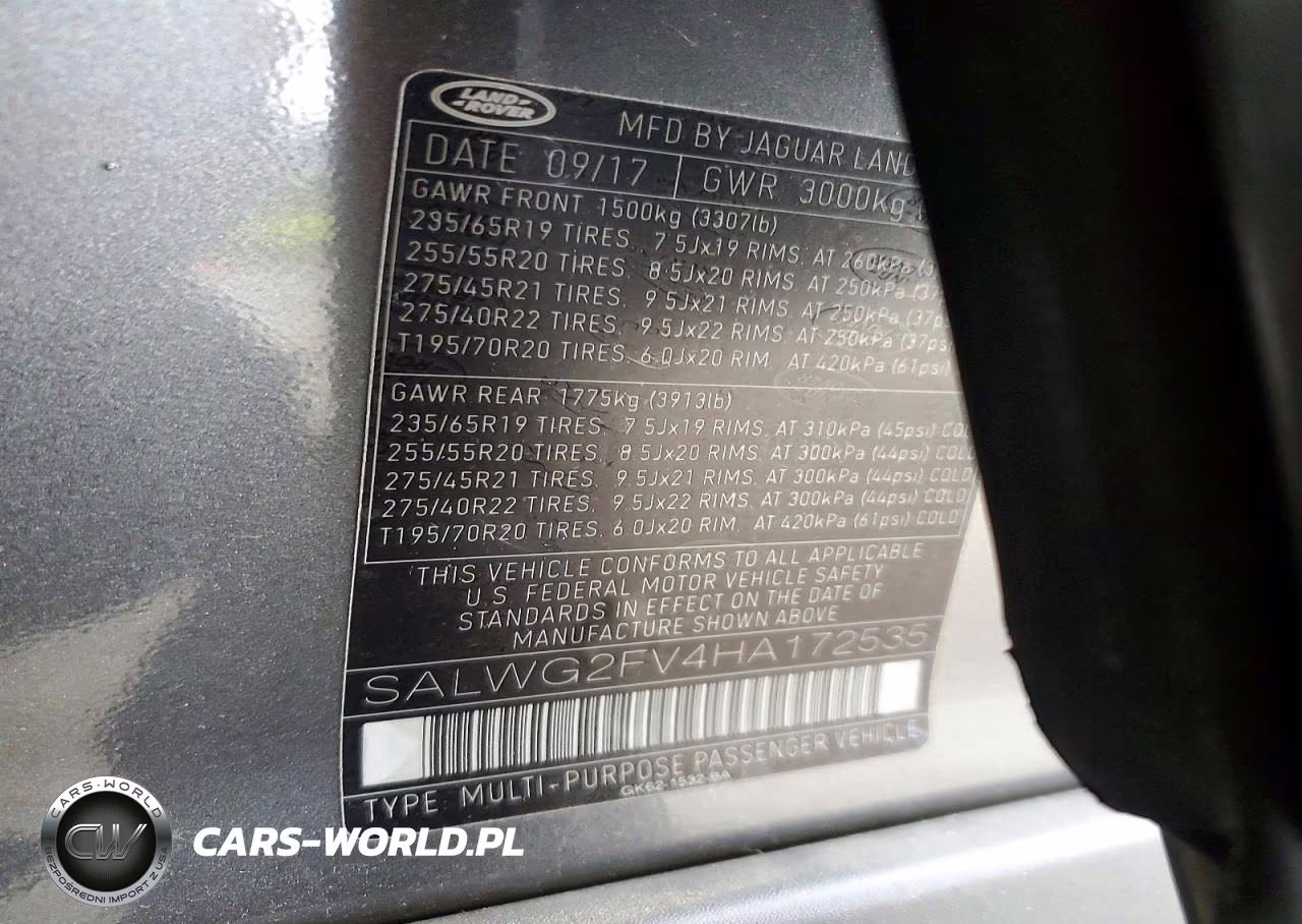 2017 Land Rover Range Rover Sport Se VIN:SALWG2FV4HA172535 - 14
