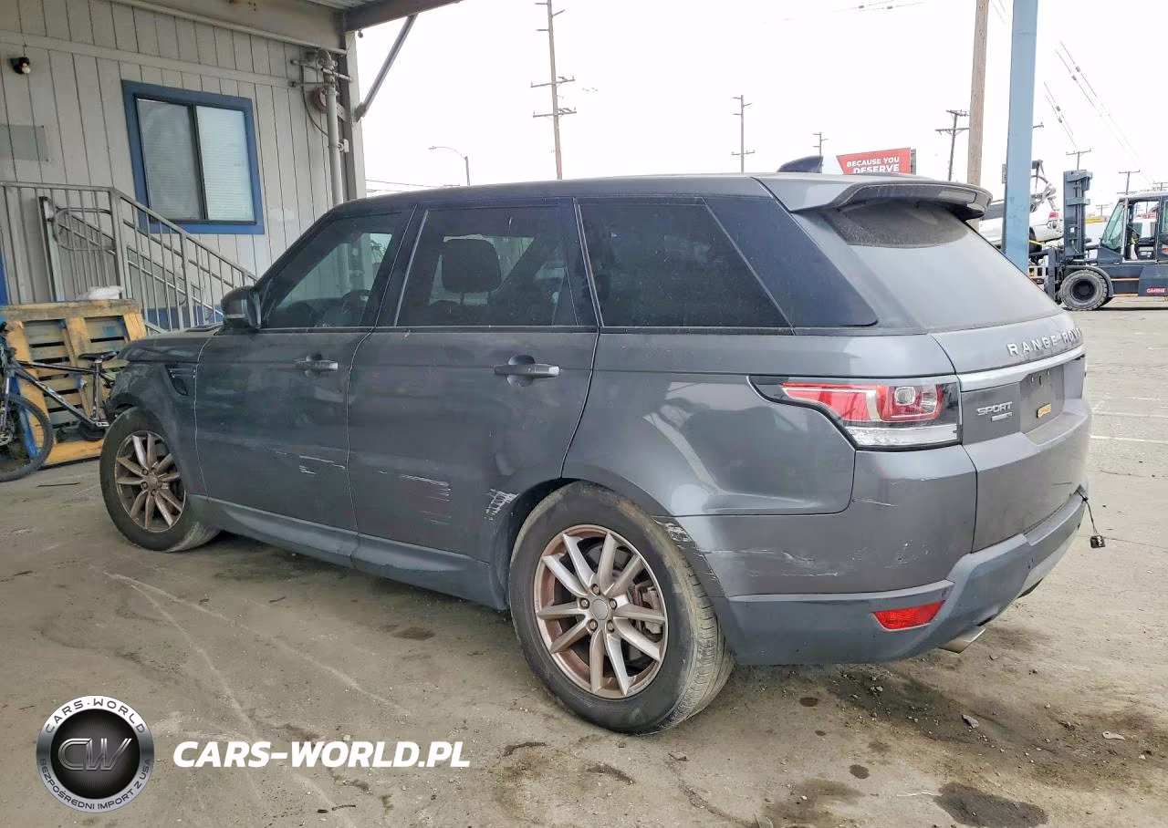 2017 Land Rover Range Rover Sport Se VIN:SALWG2FV4HA172535 - 2