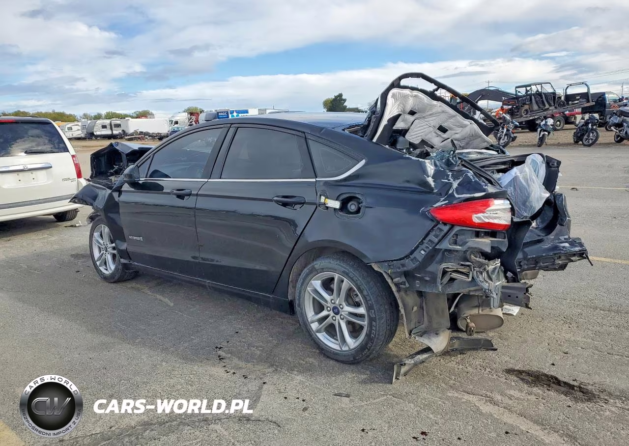2018 Ford Fusion Se Hybrid VIN:3FA6P0LU5JR131971 - 2