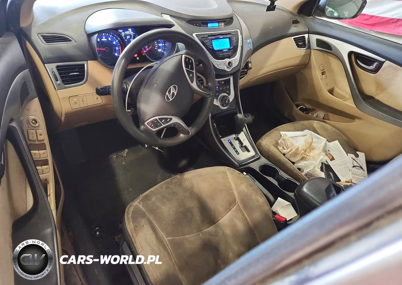 2012 Hyundai Elantra Gls VIN:5NPDH4AE8CH142986 - 8