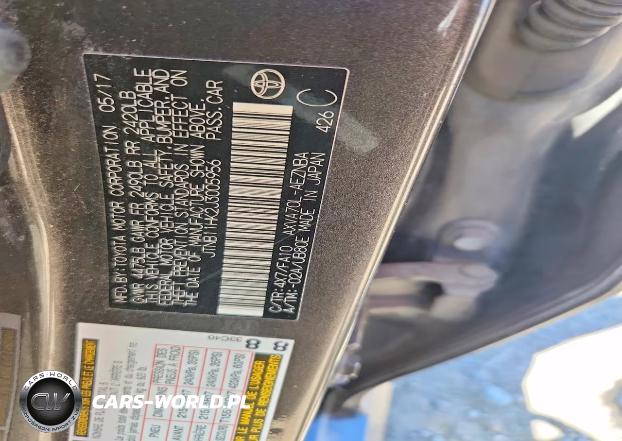 2018 Toyota Camry Le VIN:JTNB11HK2J3005956 - 12