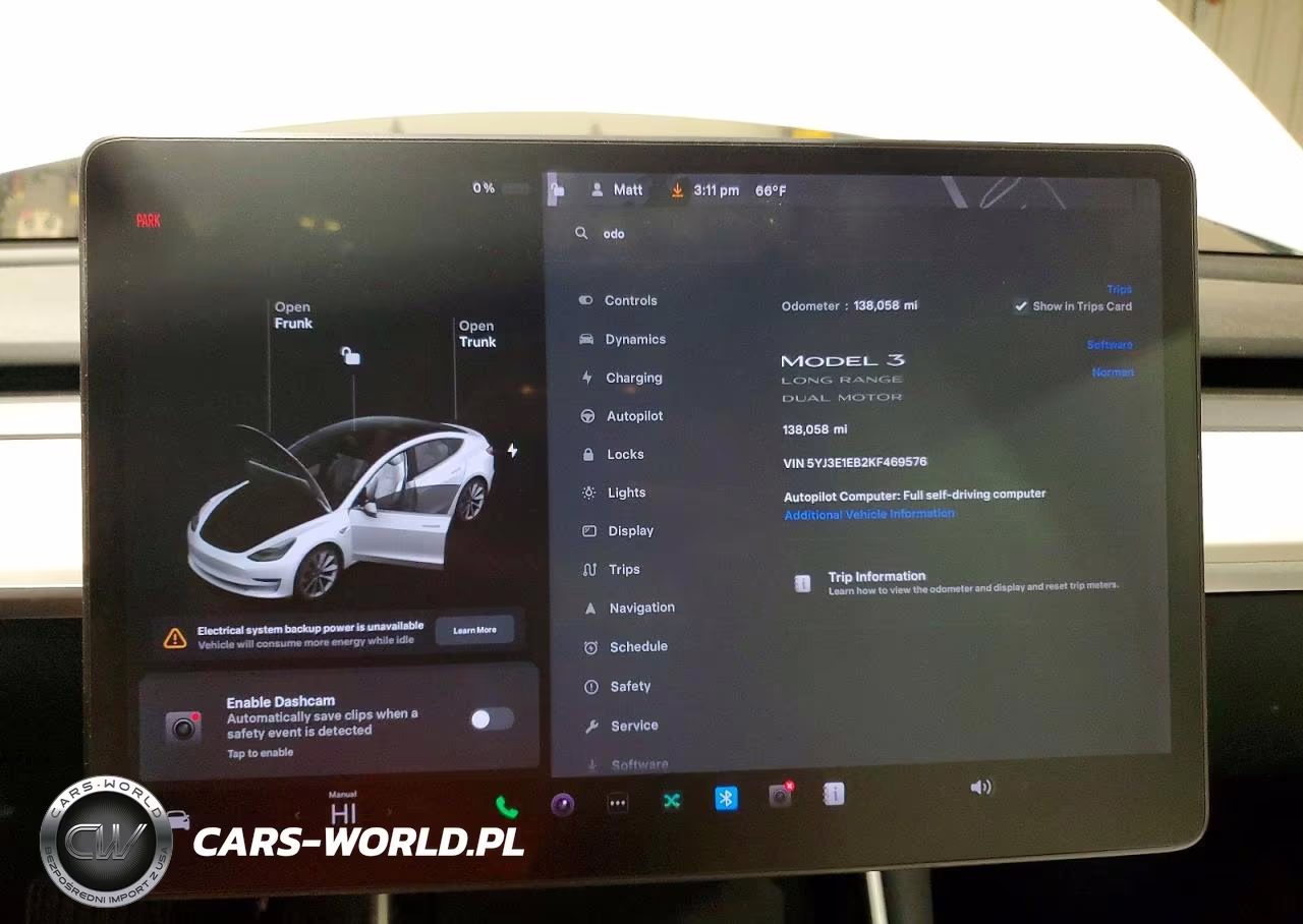 2019 Tesla Model 3 VIN:5YJ3E1EB2KF469576 - 9
