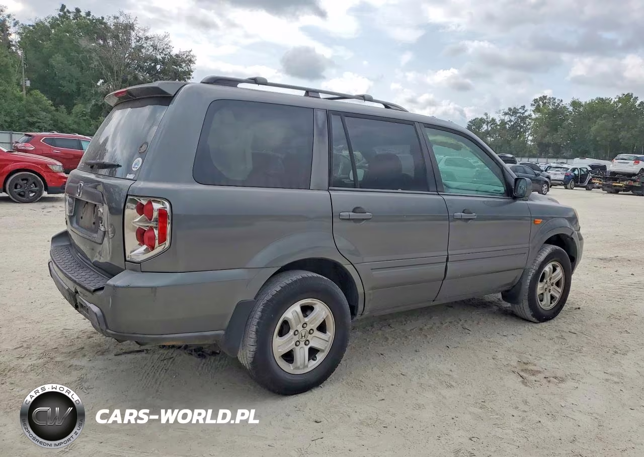 2008 Honda Pilot Vp VIN:5FNYF28298B030226 - 3