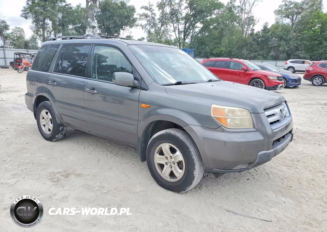 2008 Honda Pilot Vp VIN:5FNYF28298B030226 - 4