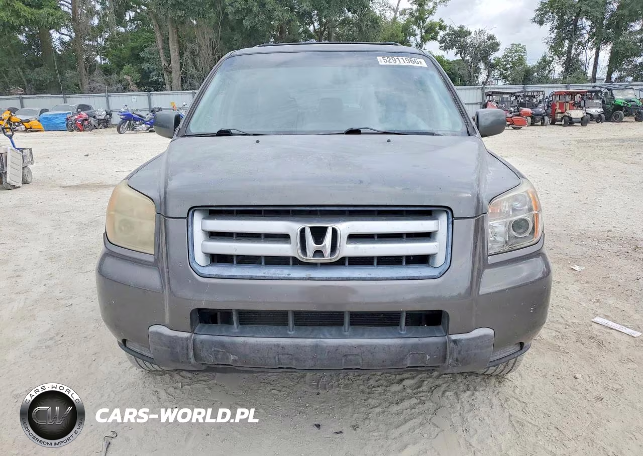 2008 Honda Pilot Vp VIN:5FNYF28298B030226 - 5