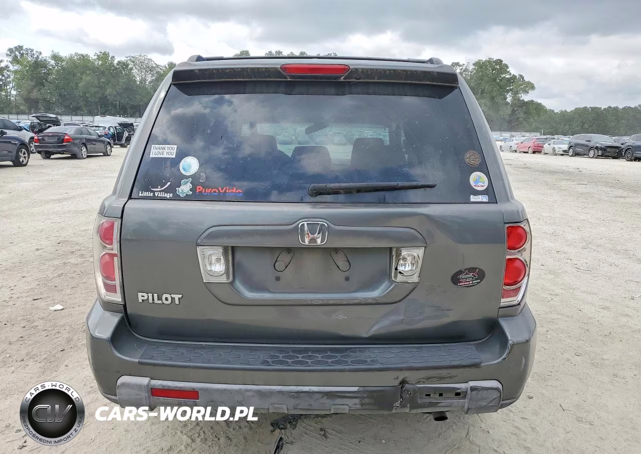 2008 Honda Pilot Vp VIN:5FNYF28298B030226 - 6