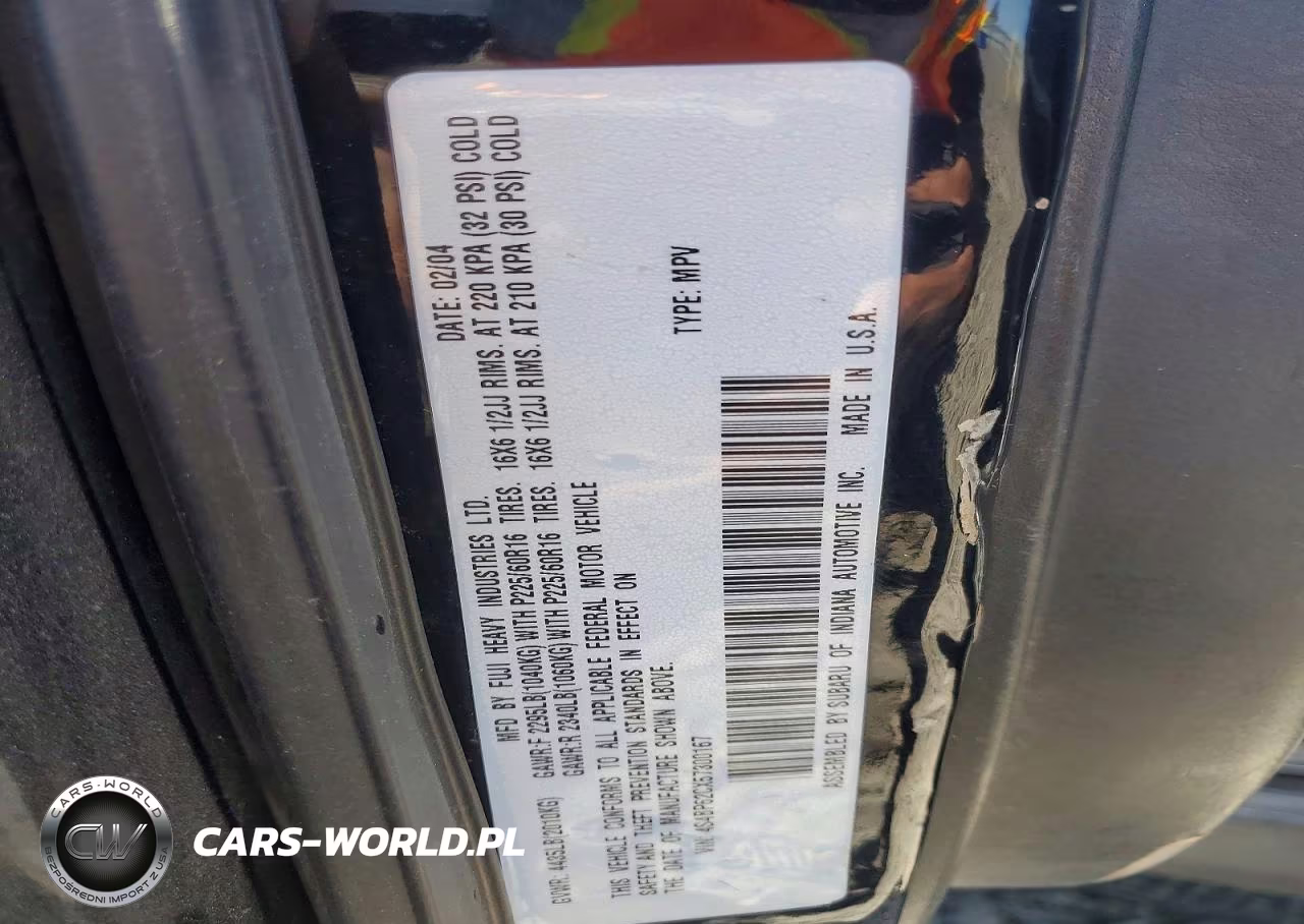 2005 Subaru Legacy Outback 2.5I Limited VIN:4S4BP62CX57300167 - 12