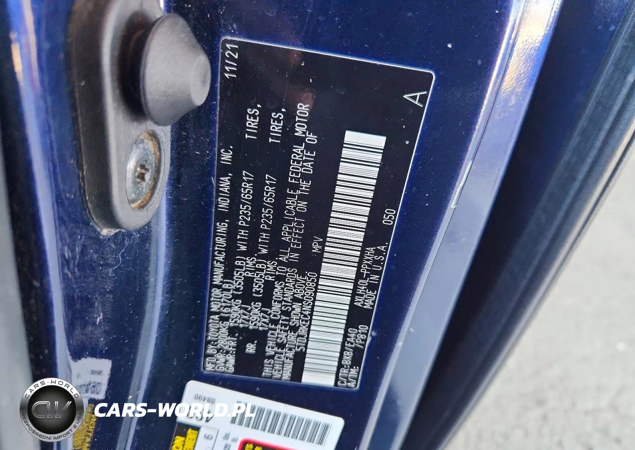 2022 Toyota Sienna Xle VIN:5TDJRKEC4NS090850 - 13