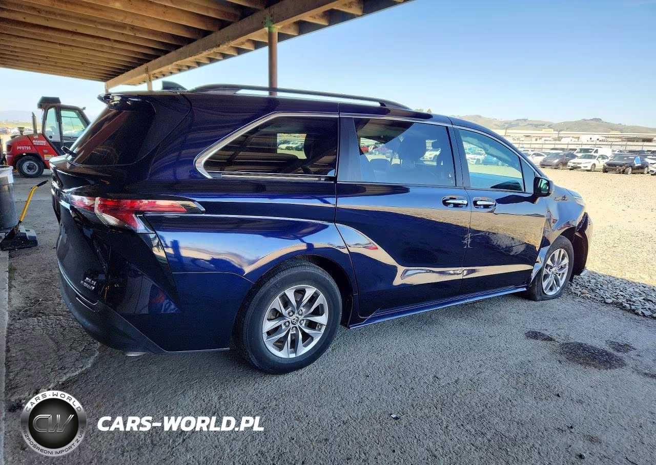 2022 Toyota Sienna Xle VIN:5TDJRKEC4NS090850 - 3