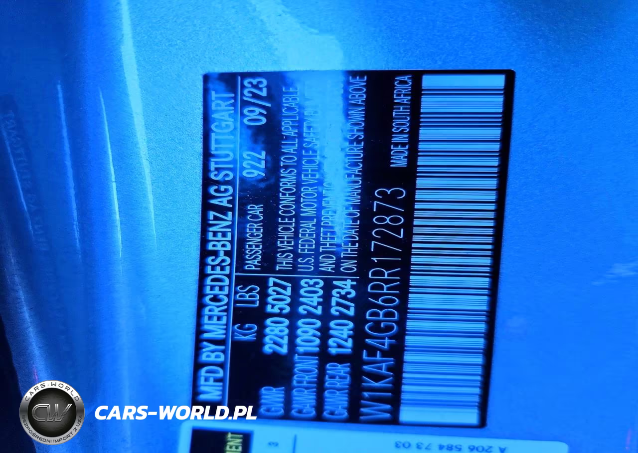 2024 Mercedes-Benz C 300 VIN:W1KAF4GB6RR172873 - 13