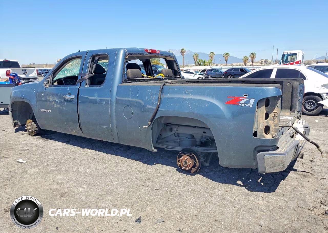 2010 GMC Sierra K1500 Sle VIN:1GTSKVE37AZ224835 - 2