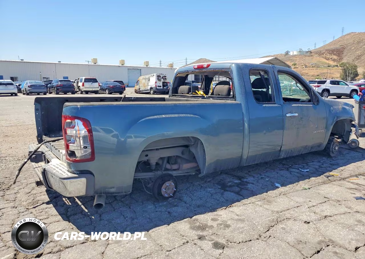2010 GMC Sierra K1500 Sle VIN:1GTSKVE37AZ224835 - 3
