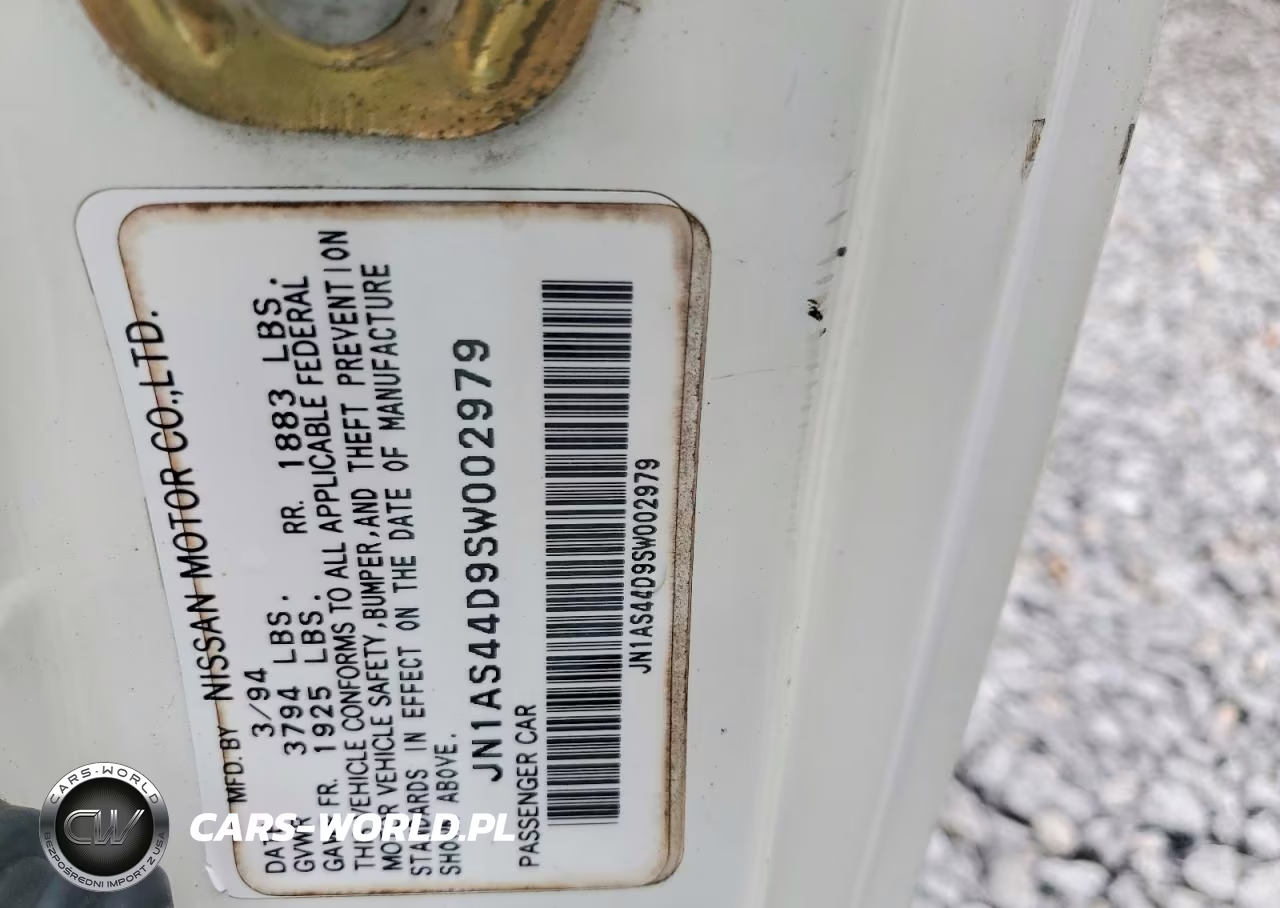 1995 Nissan 240Sx Base VIN:JN1AS44D9SW002979 - 12
