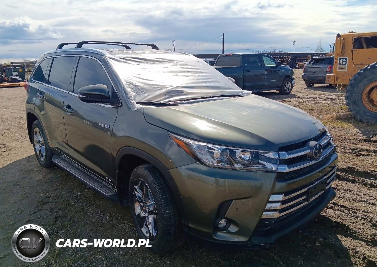 2019 Toyota Highlander Hybrid Limited Platinum VIN:5TDDGRFH3KS066816 - 4
