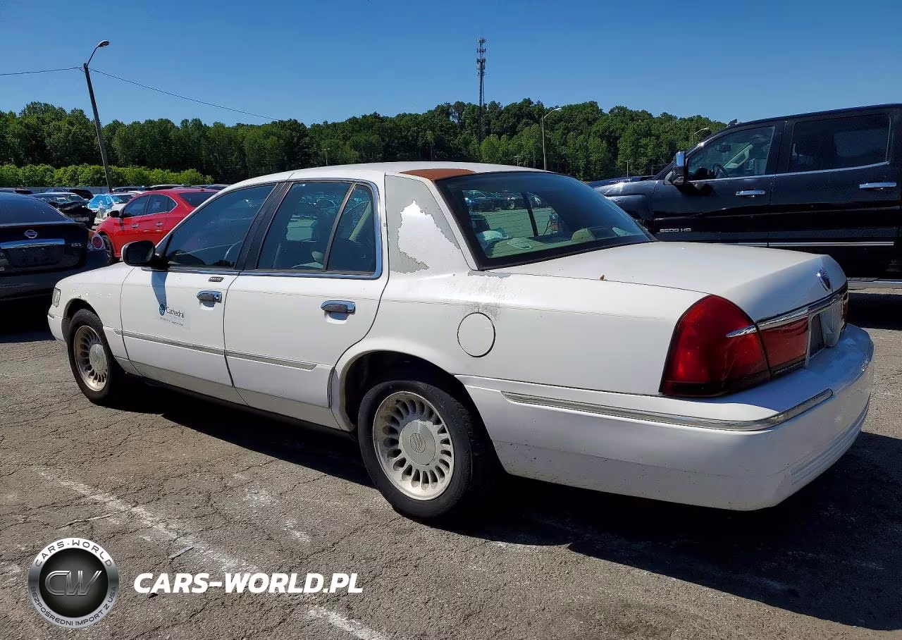 2001 Mercury Grand Marquis Ls VIN:2MEFM75W31X635834 - 2