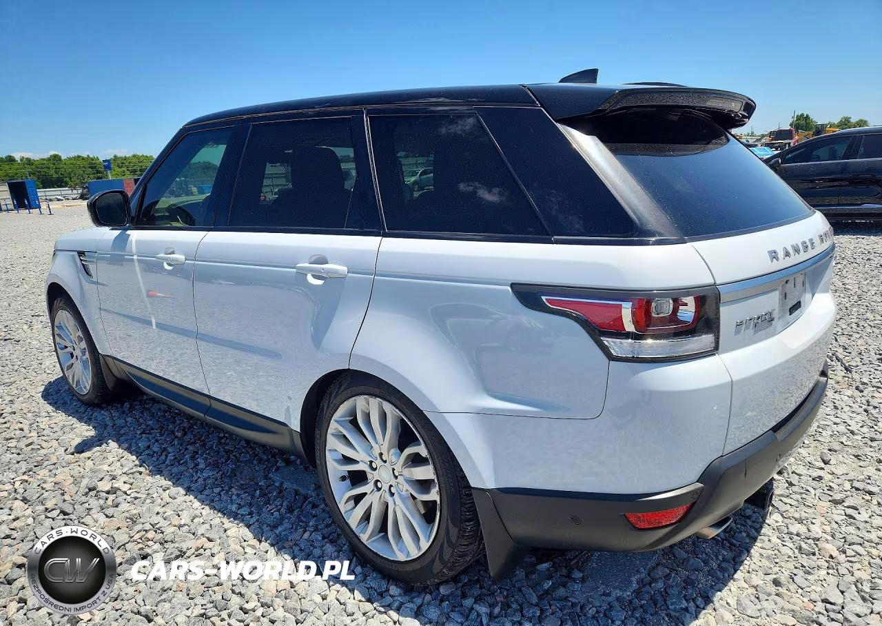 2017 Land Rover Range Rover Sport Hse VIN:SALWR2FV9HA135183 - 2