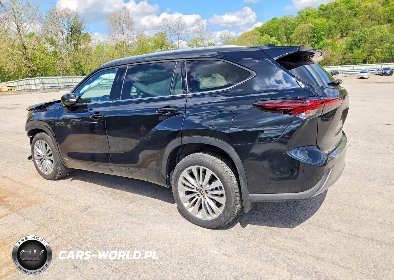 2025 Toyota Highlander Hybrid Platinum VIN:5TDEBRCH4SS684217 - 2