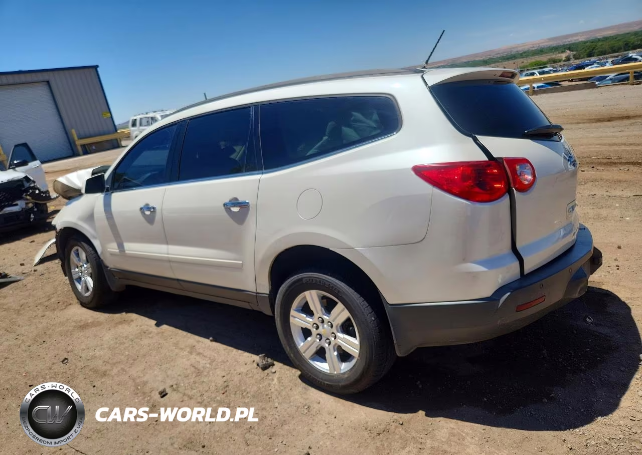 2012 Chevrolet Traverse Lt VIN:1GNKRJEDXCJ280662 - 2