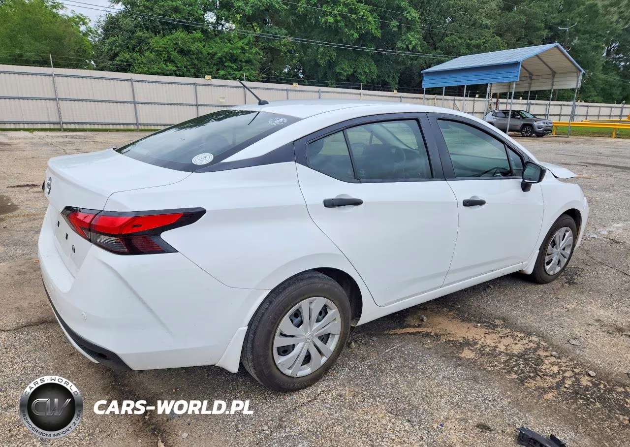 2025 Nissan Versa S VIN:3N1CN8DV5SL820490 - 3