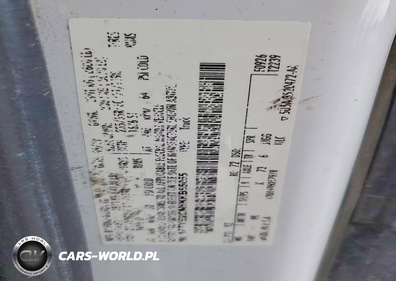 2019 Ford Transit T-150 VIN:1FTYE2CM6KKB65055 - 14