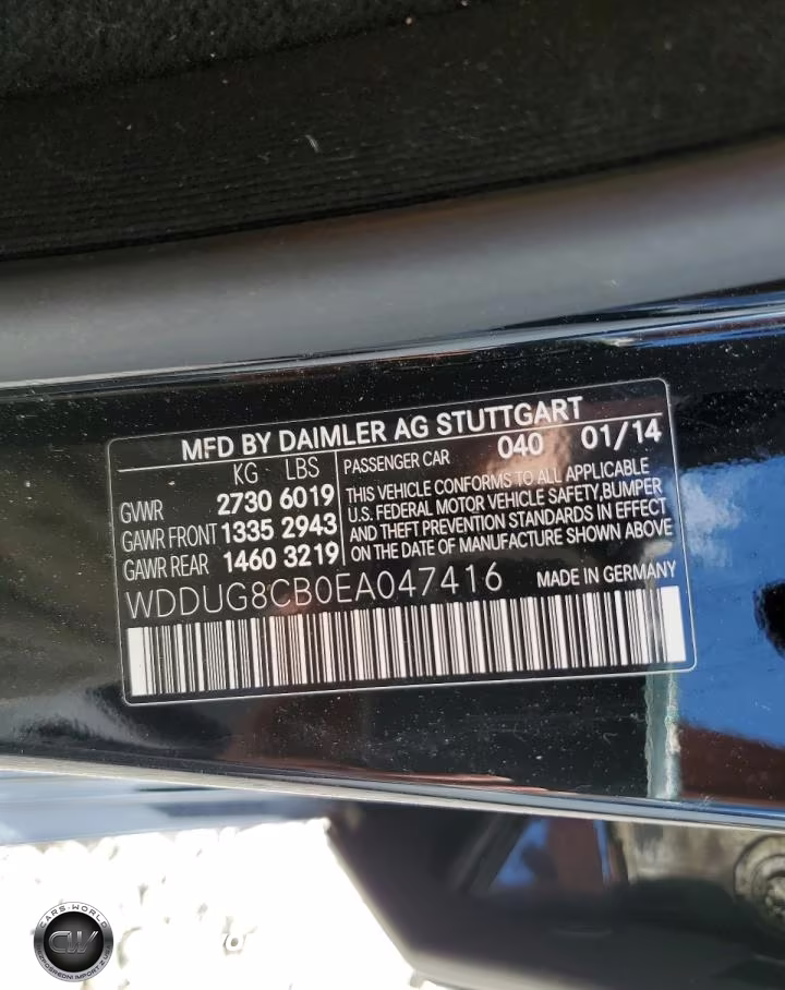 2014 Mercedes-Benz S 550 VIN:WDDUG8CB0EA047416 - 12