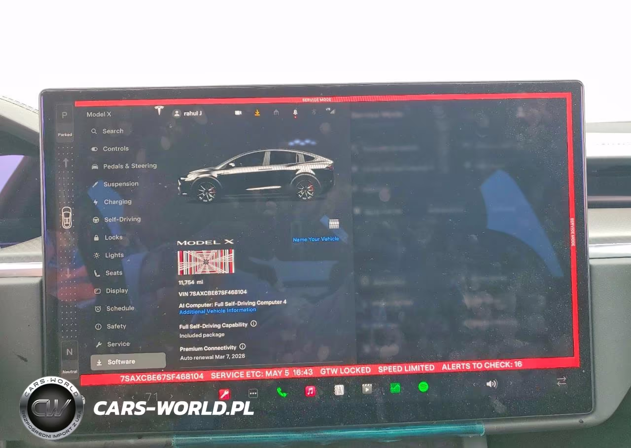 2025 Tesla Model X VIN:7SAXCBE67SF468104 - 9